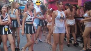 BEST STREET IN PATTAYA,Soi 6 So Many Beautiful Ladies,Thailand 2024