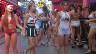 Pattaya Soi 6 Exciting Scenes,So Many Beautiful Ladies,Thailand 2024
